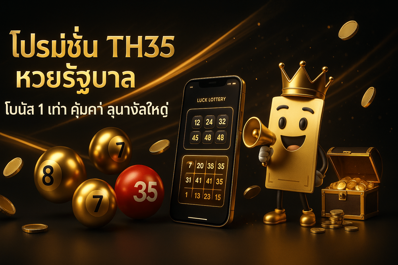 โปรโมชั่น TH35 หวยรัฐบาล